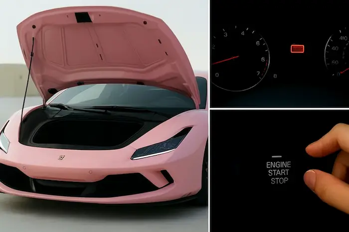 Different types of high-performance batteries for Ferrari cars