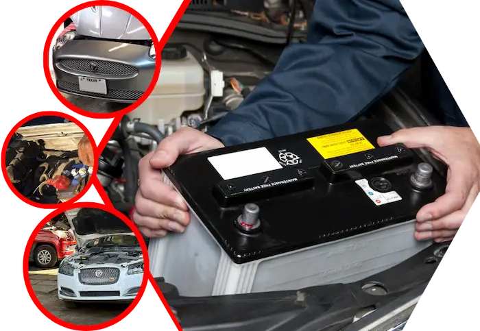 Jaguar battery replacement service in Dubai.
