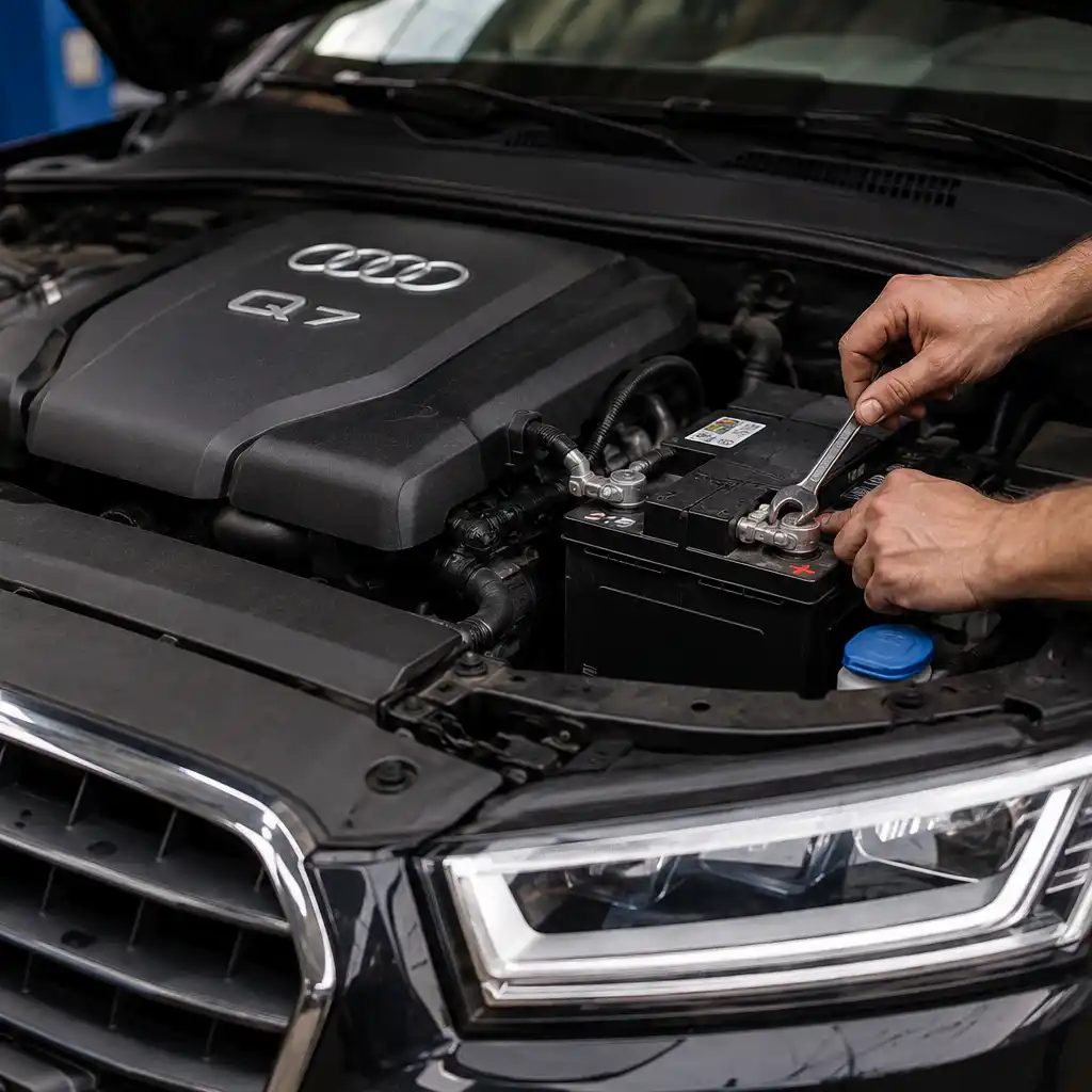 audi q7 battery replacement