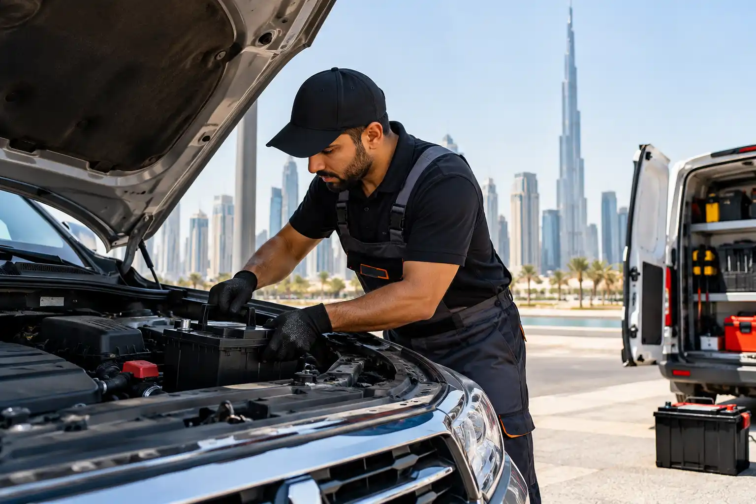 Future of car battery services in UAE