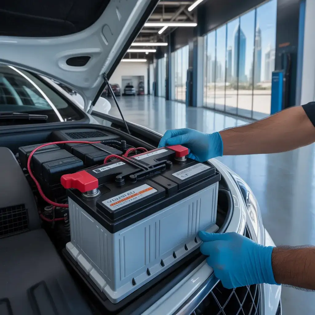 Car Battery Replacement Dubai