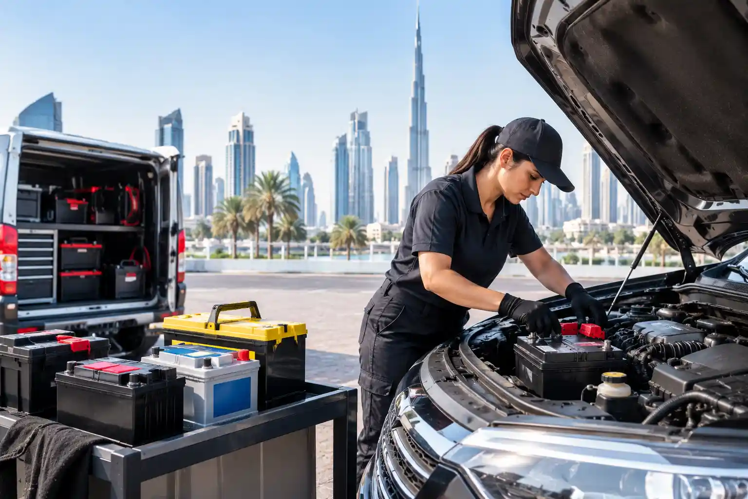 Top Car Battery Replacement Centres in Dubai